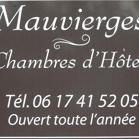 Chambres D'Hotes Mauvierges Segré Eksteriør bilde